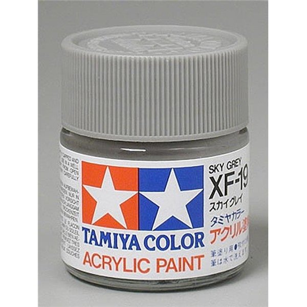 Tamiya Tamiya TAM81319 Acrylic XF-19 Flat; Sky Grey TAM81319